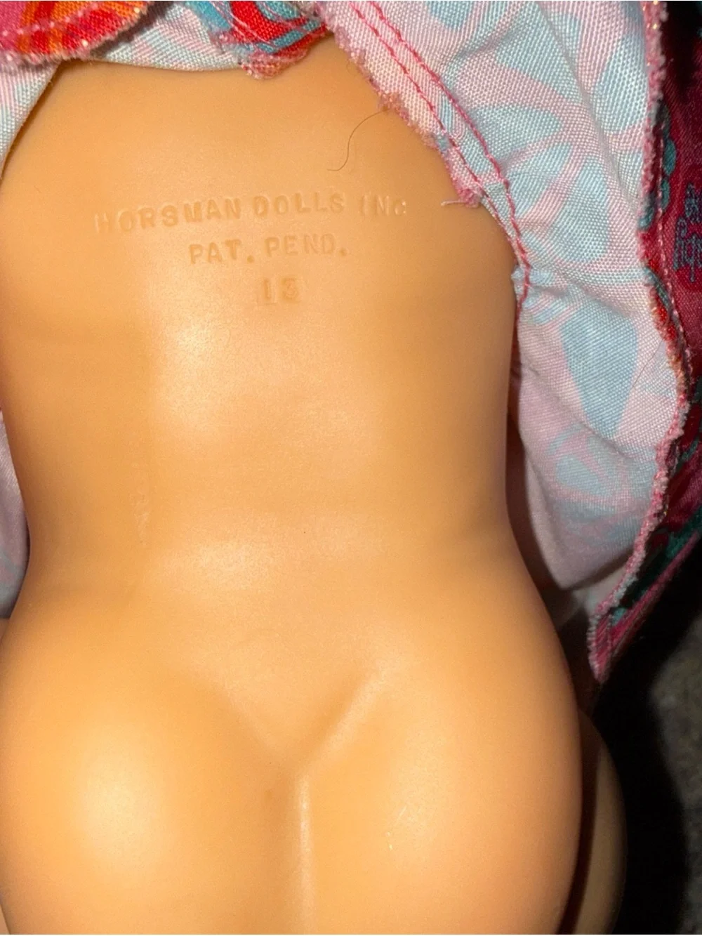 Horsman antique crawling doll antique